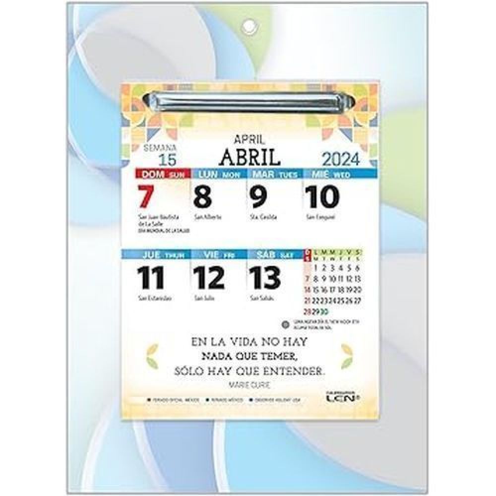 Jgo. Respaldo Formato Digital (cartulina rígida) y exfoliador semanal  Medidas 21.5  x 28 Cantidad 1 juego imagen