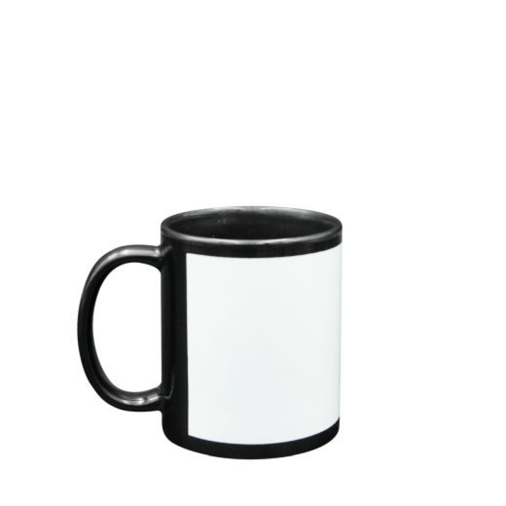 TAZA VENTANA 11OZ NEGRO imagen