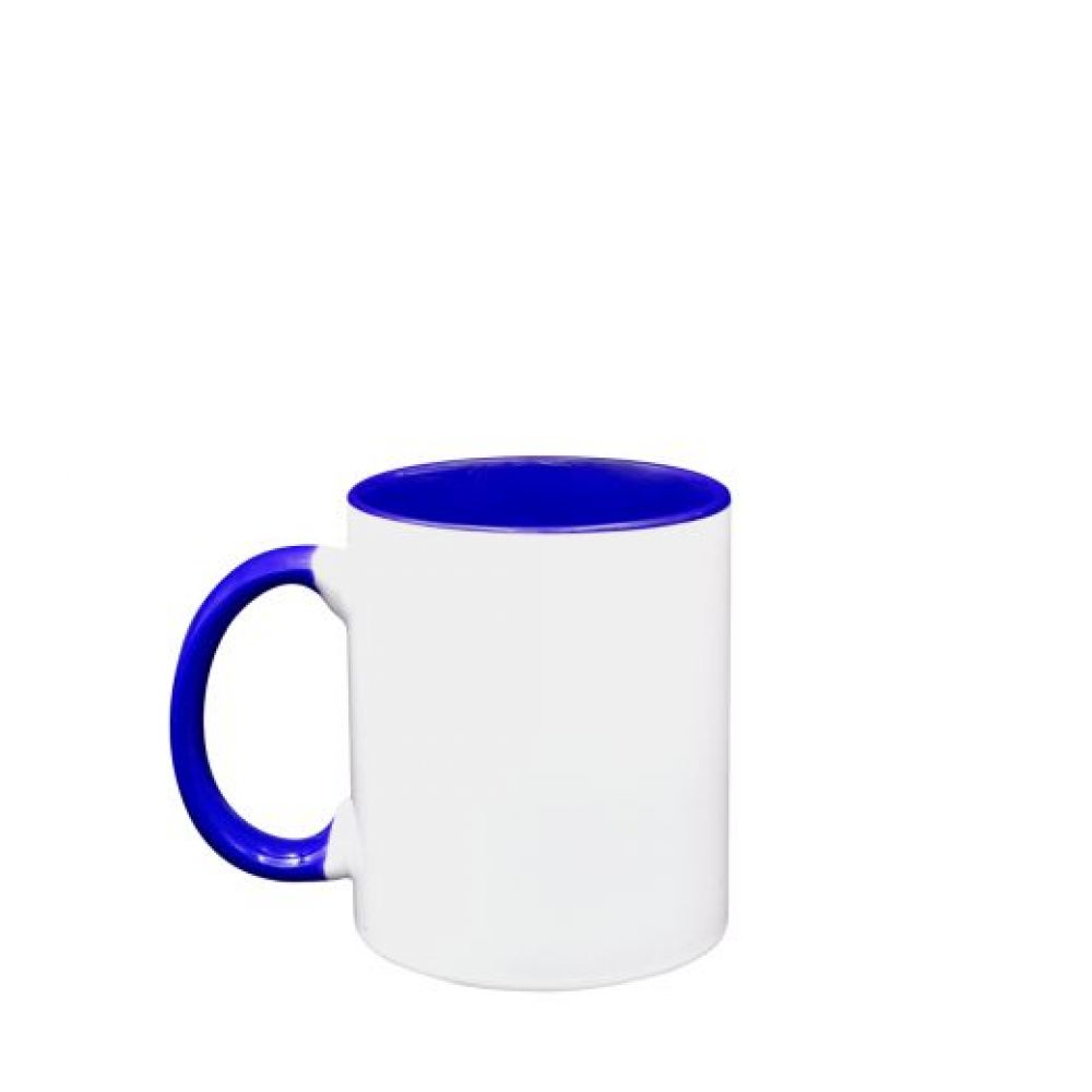 TAZA PARA SUBLIMACION 11OZ MATE AZUL COBALTO imagen