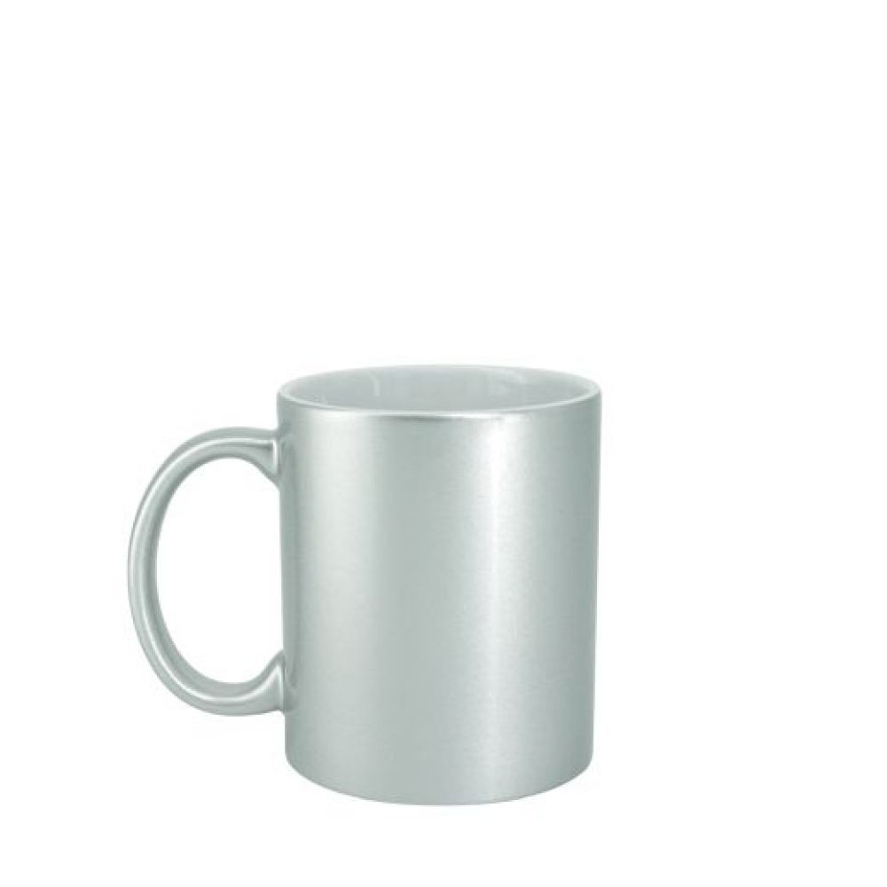 TAZA COLOR PLATA 11OZ PLATA imagen