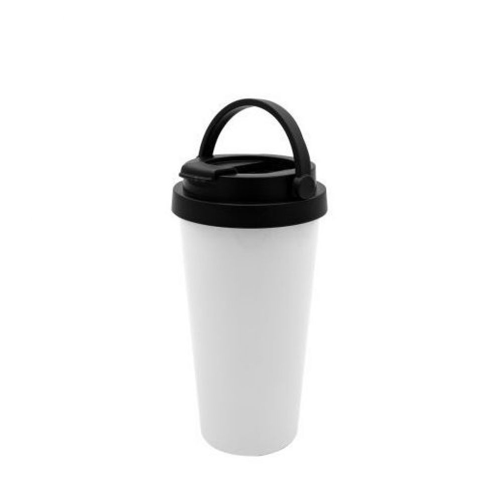TERMO CONICA TUMBLR 450ML BLANCO imagen