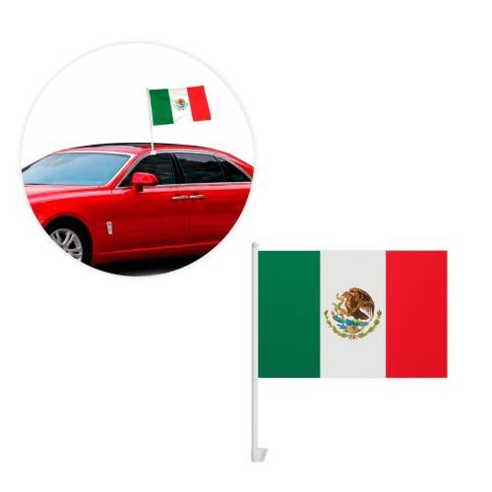 Bandera para auto. - Distribuciones Joven s S.A. de C.V.