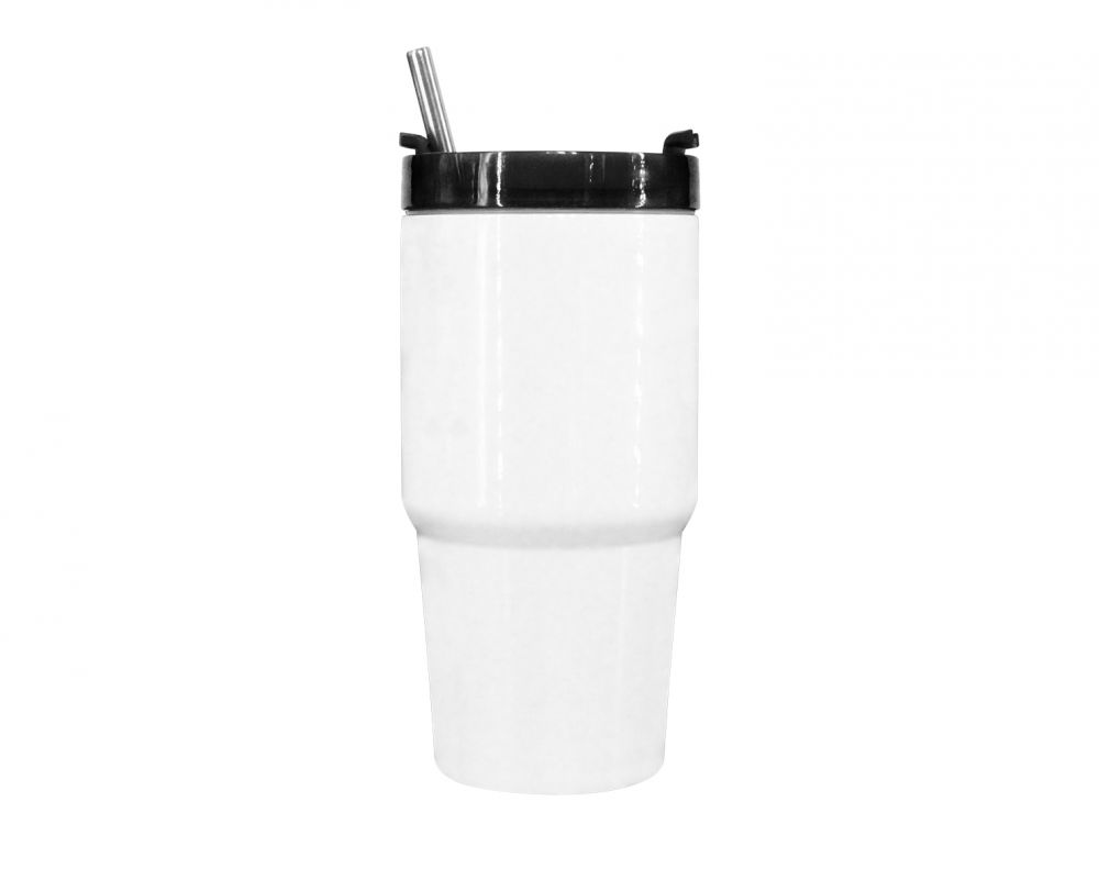 TERMO PARA AUTO CON POPOTE ELITE 2OOZ BLANCO imagen