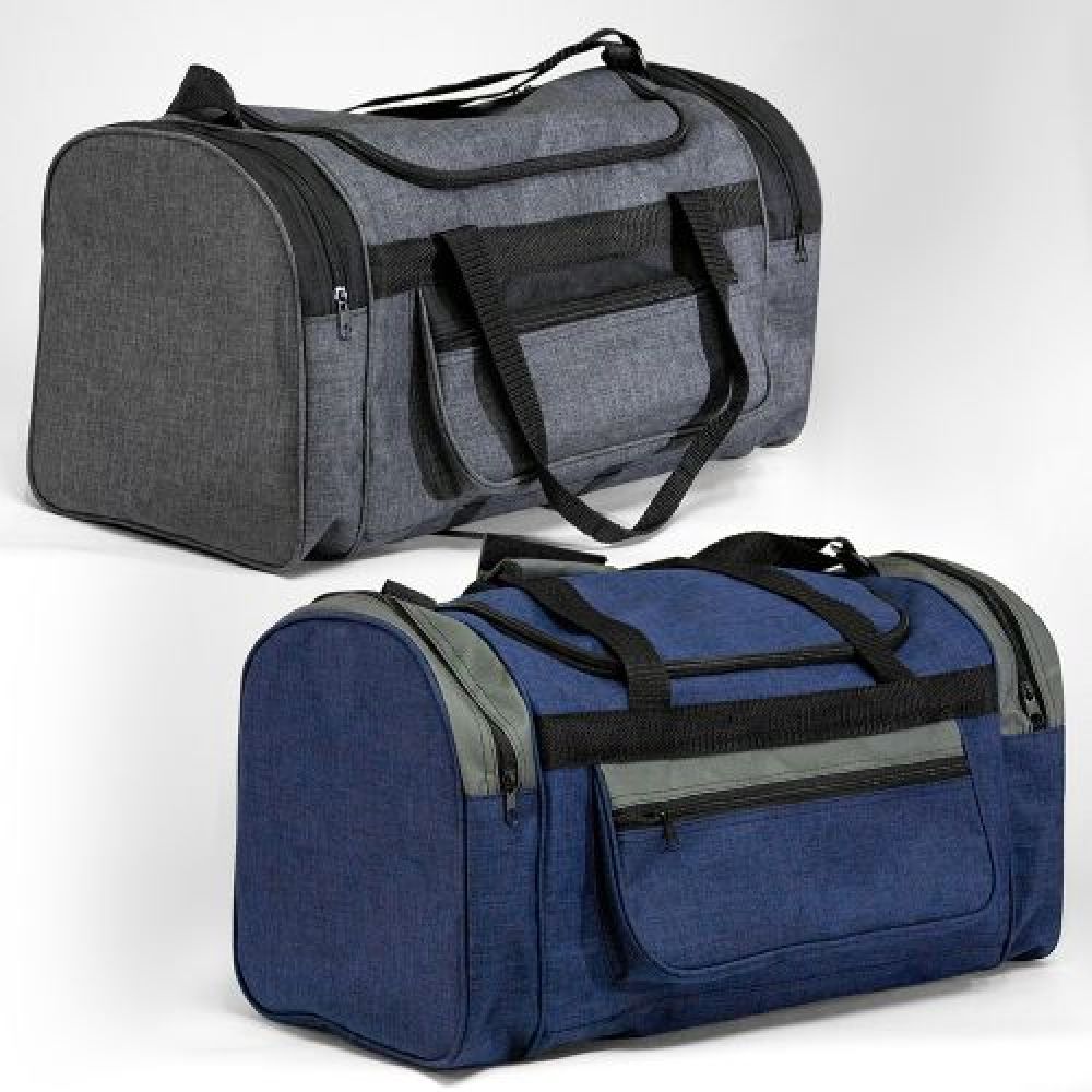Maleta de poliéster con bolsa frontal y bolsas laterales con cierre, Cuenta con correo ajustables y asas de sujeción, Mod. Estambul imagen