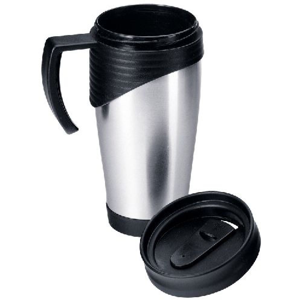 Termo de acero inoxidable y plástico con capacidad de 400ml, Mod. Alaska imagen