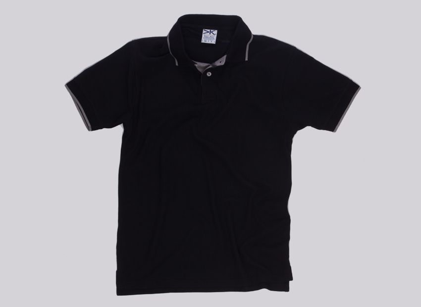 PLAYERA TIPO POLO WAFFLE COMBINADO 50% ALGODÓN 50% POLIESTER   imagen