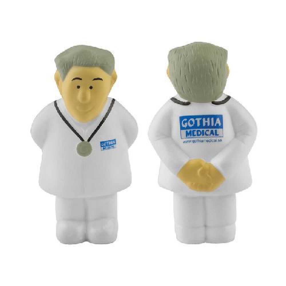DR. ANTIESTRÉS   Figura de poliuretano en forma de doctor. imagen