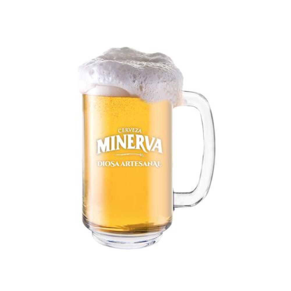 TARRO CERVECERO 12 OZ NOA   Tarro de vidrio para cerveza. CAP. 360 ml. (12 OZ). Venta en múltiplos de 12. imagen