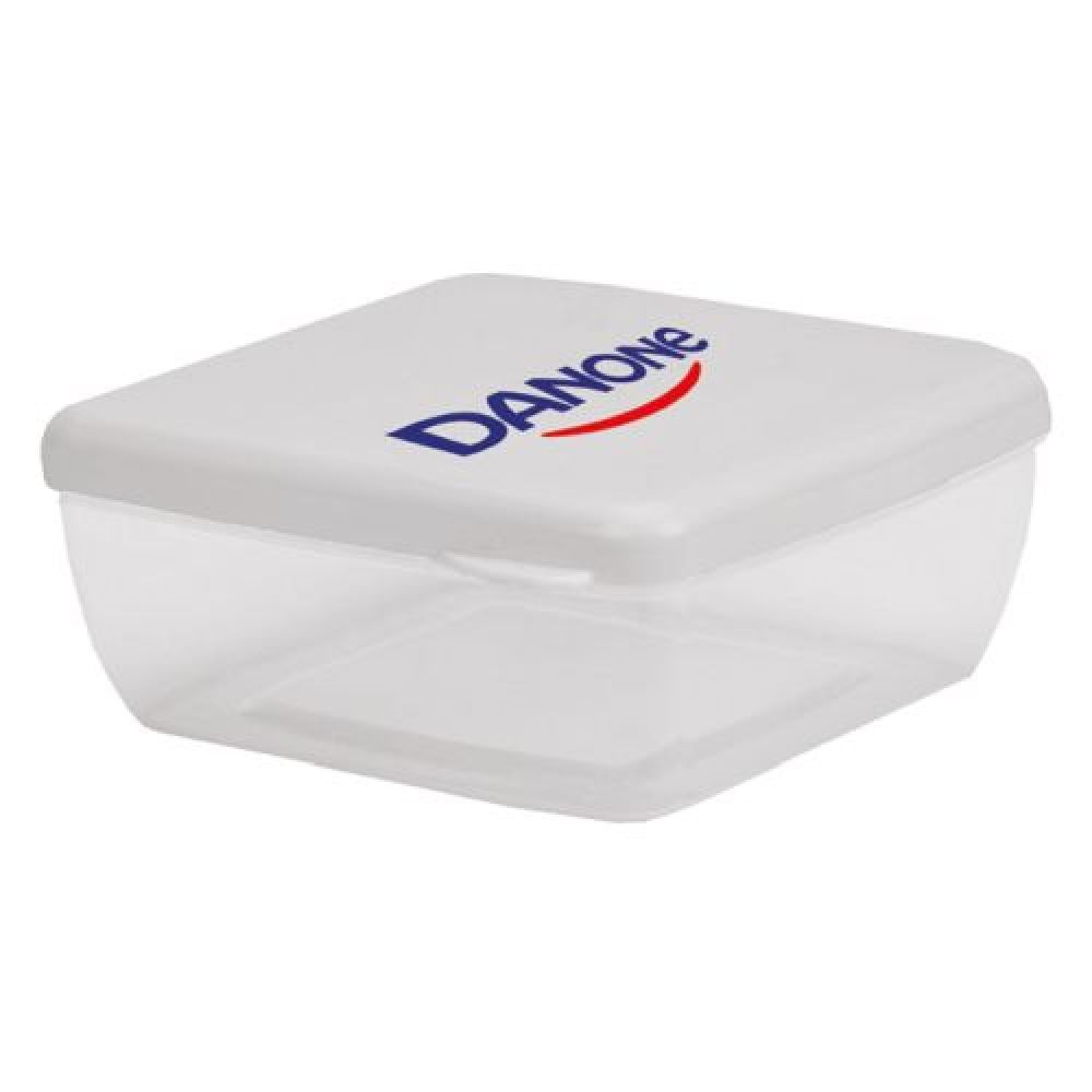 RECIPIENTE DE PLÁSTICO DILUNCH   Recipiente de plástico con tapa especial que contiene una cubierta de gel, la cual se congela y permite conservar frescos los alimentos durante más tiempo. La cubierta de gel de la tapa se puede remover para un uso normal. CAP. 600 ml. *BPA FREE. imagen