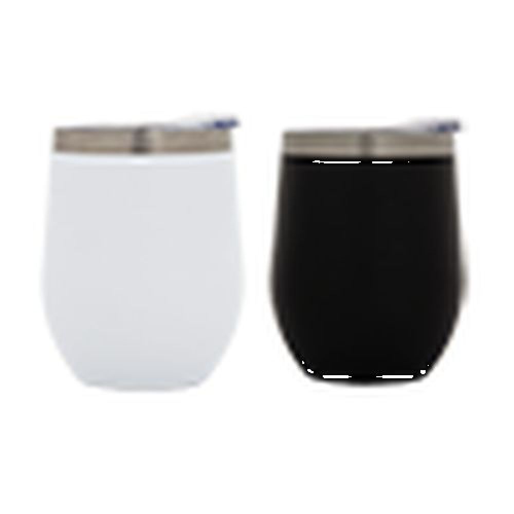 TERMO DE ACERO INOXIDABLE DE 350 ML.  JUNO  Termo de doble pared de acero inoxidable, insulado al vacío. Cuenta con acabado de polvo plástico. Mantiene las bebidas calientes por 10 hrs. y frías por 20 hrs. Incluye tapa a presión transparente con seguro deslizable. CAP. 350 ml. Presentación: caja en color blanco. imagen