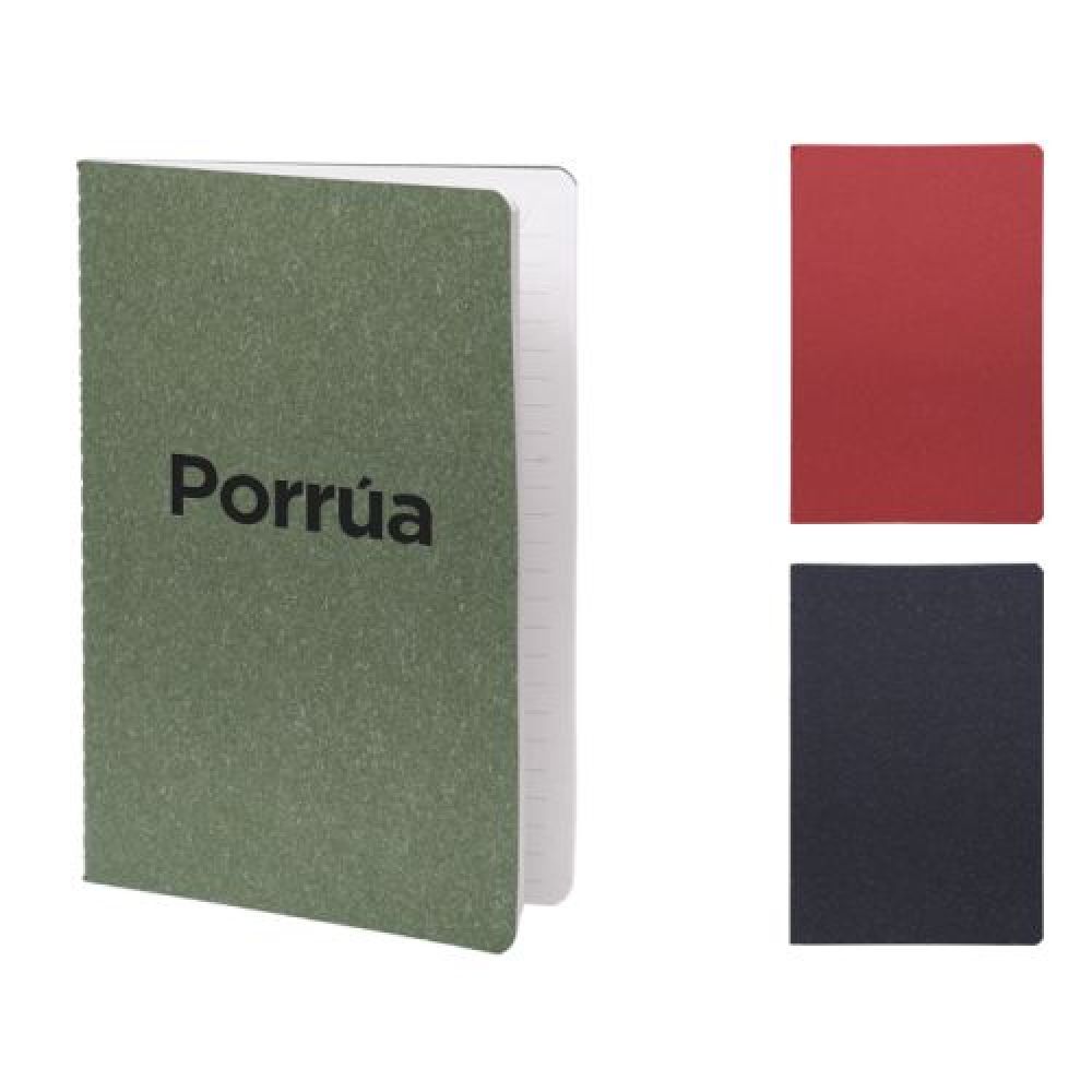 LIBRETA ECOLÓGICA FLEXIBLE   ibreta ecológica flexible A5 de 30 hojas rayadas (60 páginas). imagen