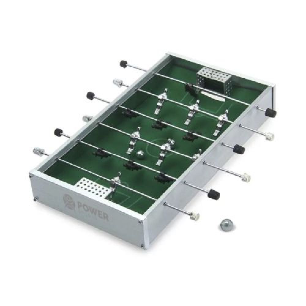 MINI FUTBOLITO MINI SOCCER  Juego mini futbolito de mesa. Incluye 2 balines de metal. Presentación: caja en color blanco. imagen