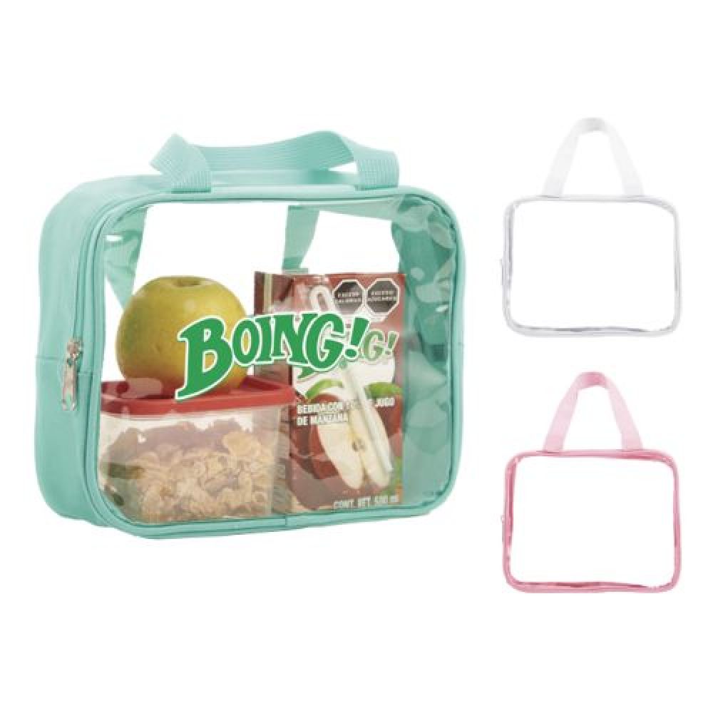 BOLSA PARA ACCESORIOS CON ASAS FABY    Bolsa para accesorios con cierre, ventana transparente y asas para agarrar. imagen