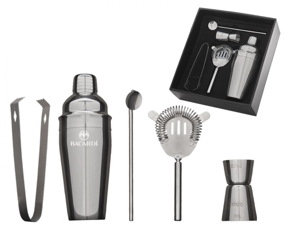 SET PARA BEBIDAS DE ACERO INOXIDABLE COCOBONGO A2928 imagen