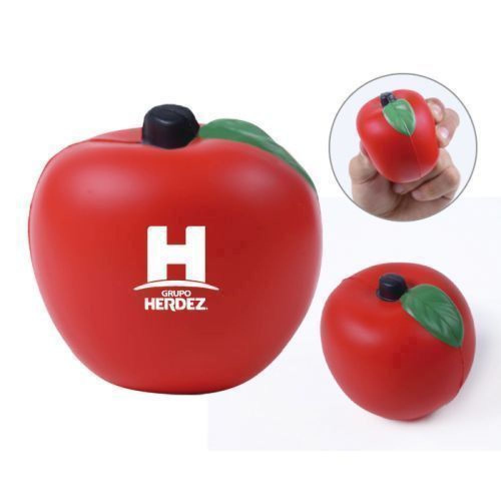 ANTIESTRÉS DE MANZANA    Figura antiestrés en forma de manzana. imagen