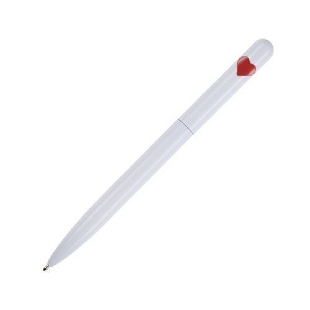 BOLÍGRAFO METÁLICO CON DETALLE DE CORAZÓN QUEEN    Bolígrafo metálico mate con detalle de corazón, de tinta negra. Al grabar la parte inferior destapa en color plata mate y al grabar la parte superior en CO2, destapa en plata brillante. Mecanismo retráctil. imagen