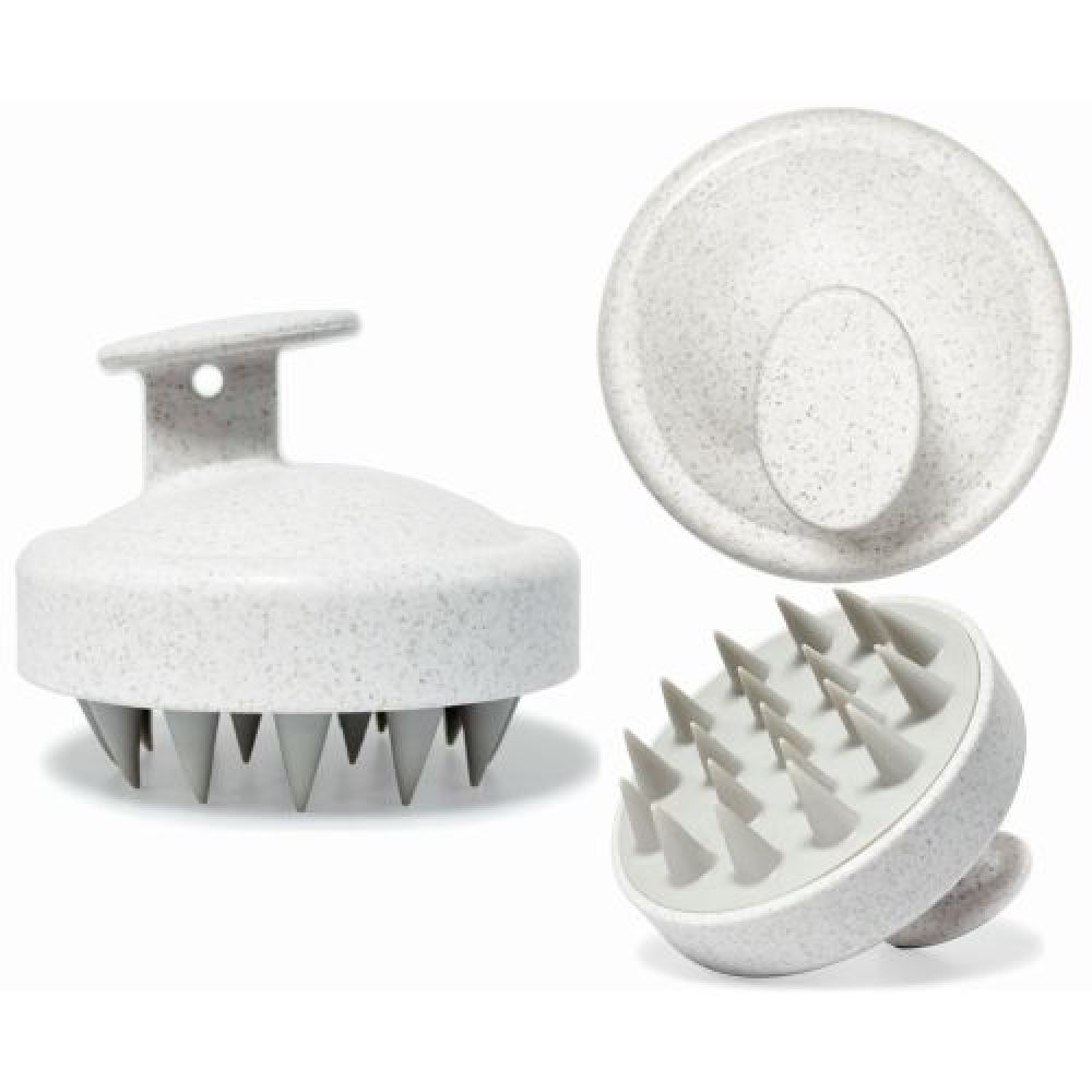 Cepillo masajeador capilar, excelente para la limpieza profunda del cuero cabelludo. Estimula la circulación sanguínea y el crecimiento del cabello. imagen