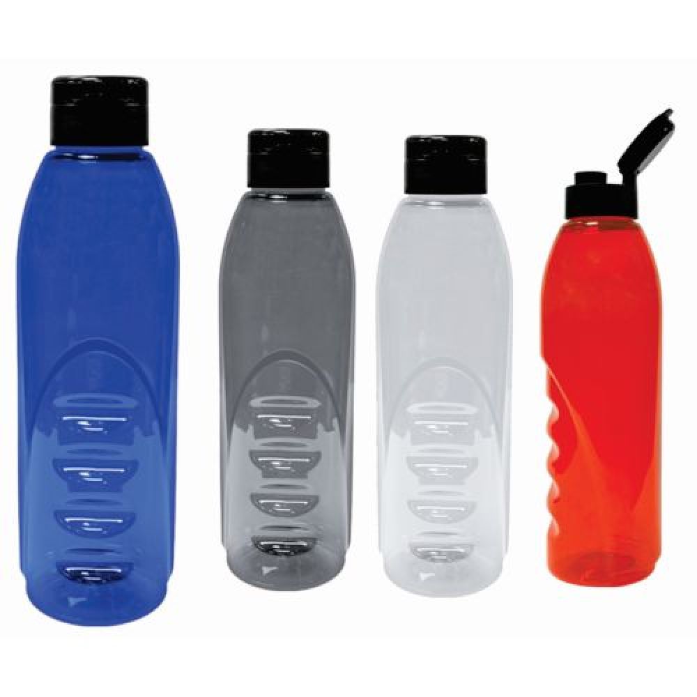 Cilindro de plástico PET con tapa de rosca abatible con boquilla para beber. CAP. 950 ml. * BPA FREE imagen