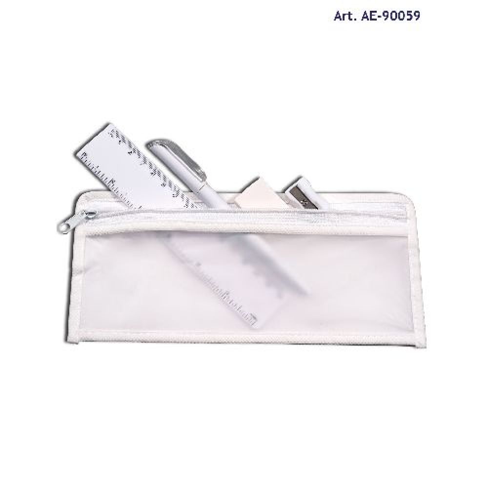 Estuche escolar con 4 accesorios imagen