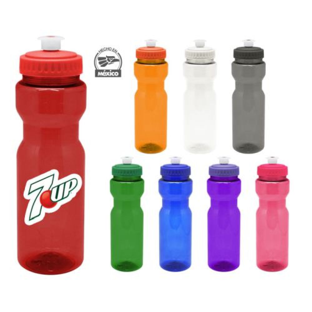 CILINDRO DE PLASTICO DOVER 850 ML.    Cilindro deportivo de plástico con tapa de rosca y válvula hermética, cuerpo y tapa del mismo color, CAP. 850ml. *BPA FREE. imagen