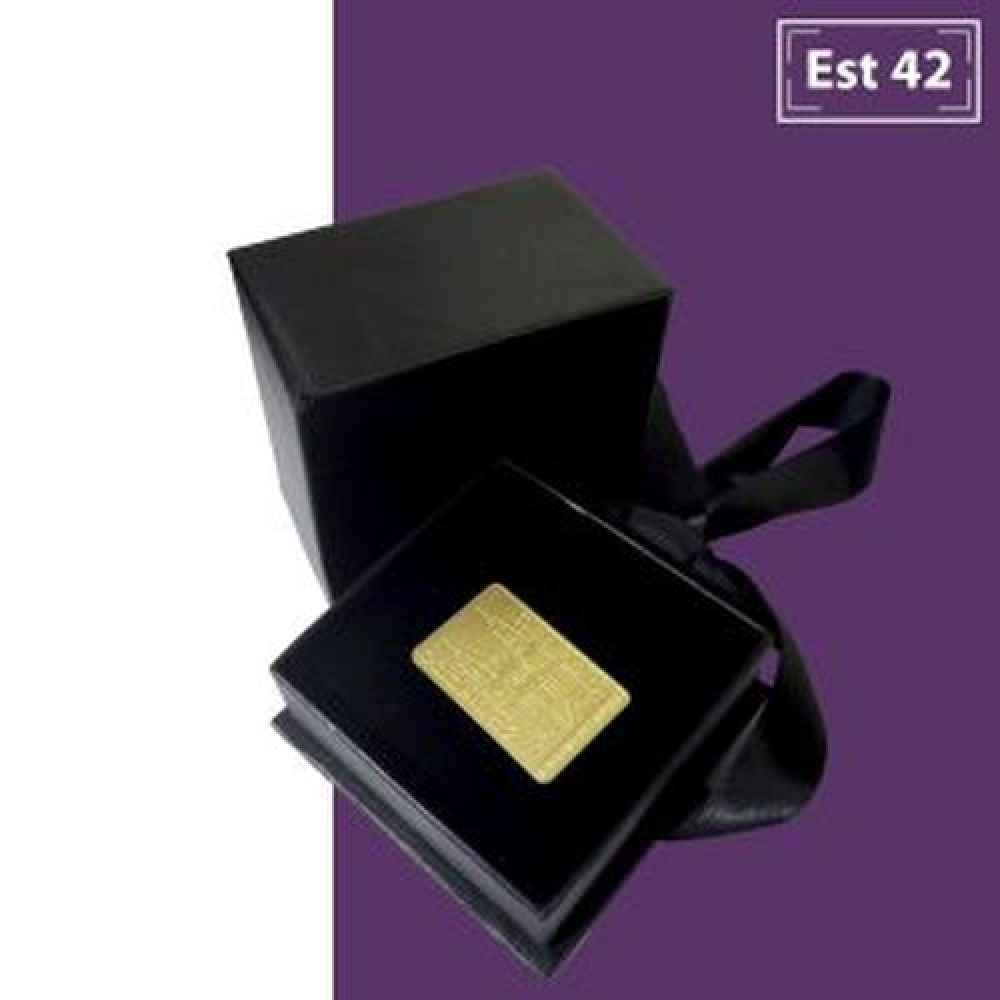 ESTUCHE ELEGANTE CON CAJA DE CARTON Y LISTON PARA MOÑO imagen