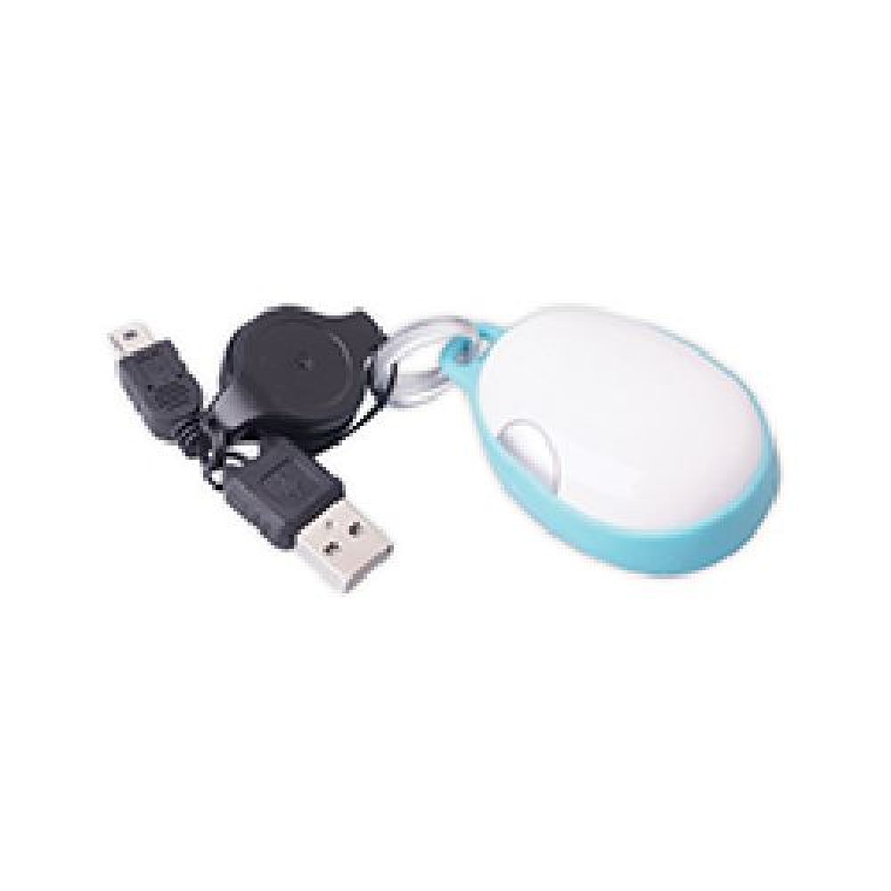 Mouse óptico con cable retráctil imagen