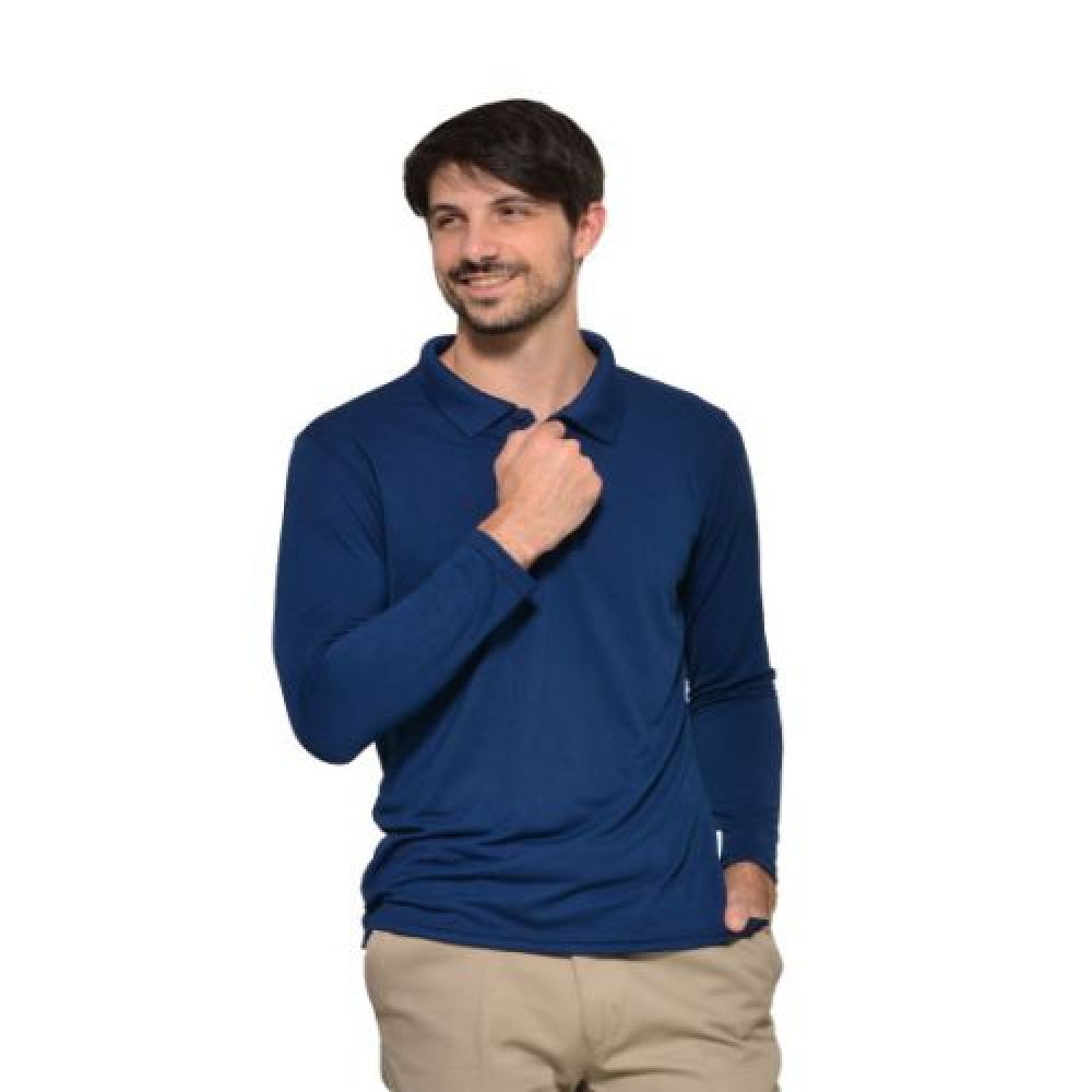 PLAYERA TIPO POLO befresh MANGA LARGA UNISEX XCH-3XL C imagen