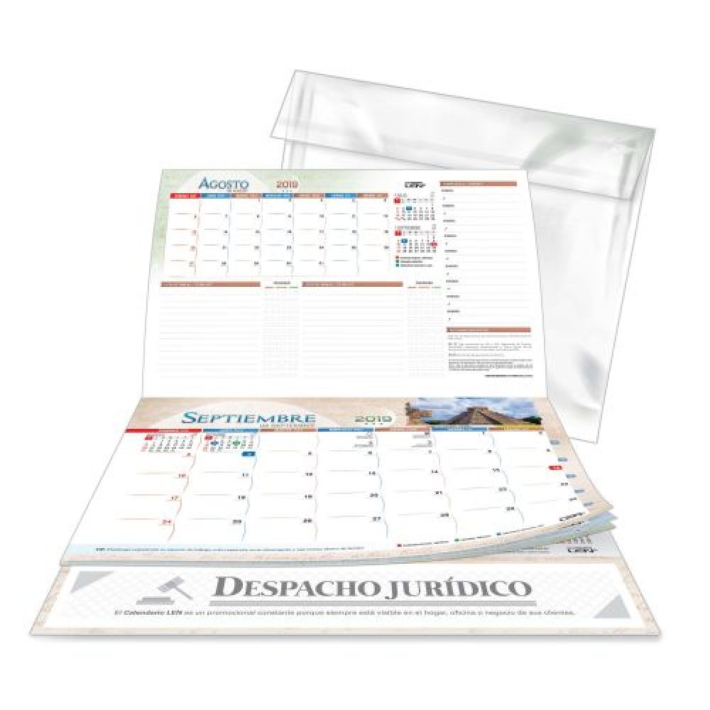 Planificador Mensual (con wire-o)  Medidas 32 x 27.5 Cantidad 1 pieza imagen