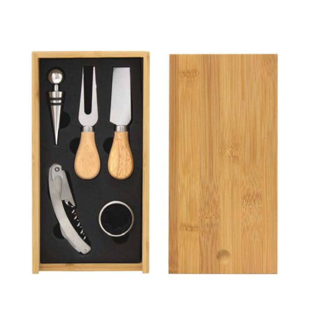 SET DE VINOS Y TABLA PARA QUESOS 