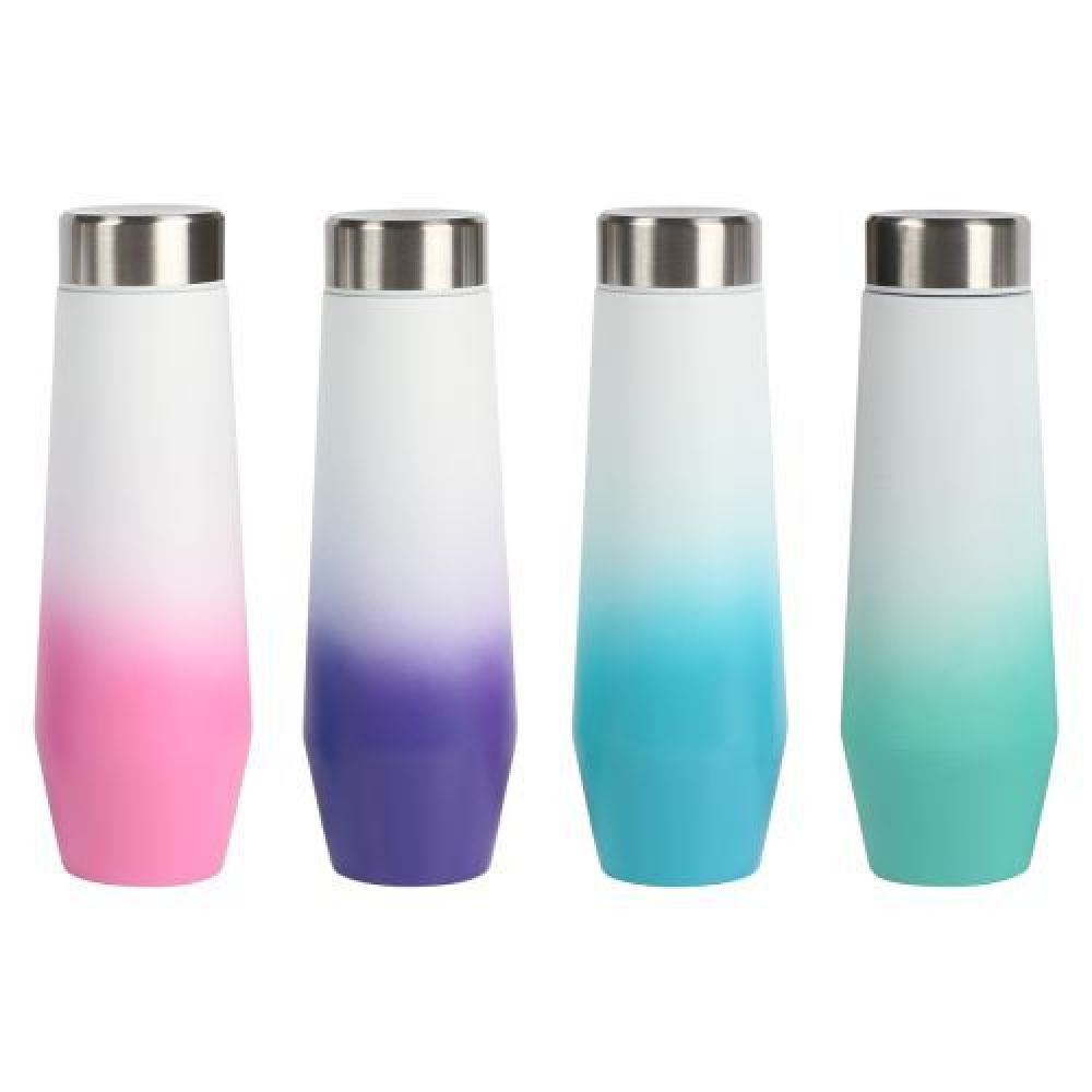 TERMO BI-TONO DE SS DOBLE PARED, CAPACIDAD DE 530 ML. COLOR DEGRADADO imagen