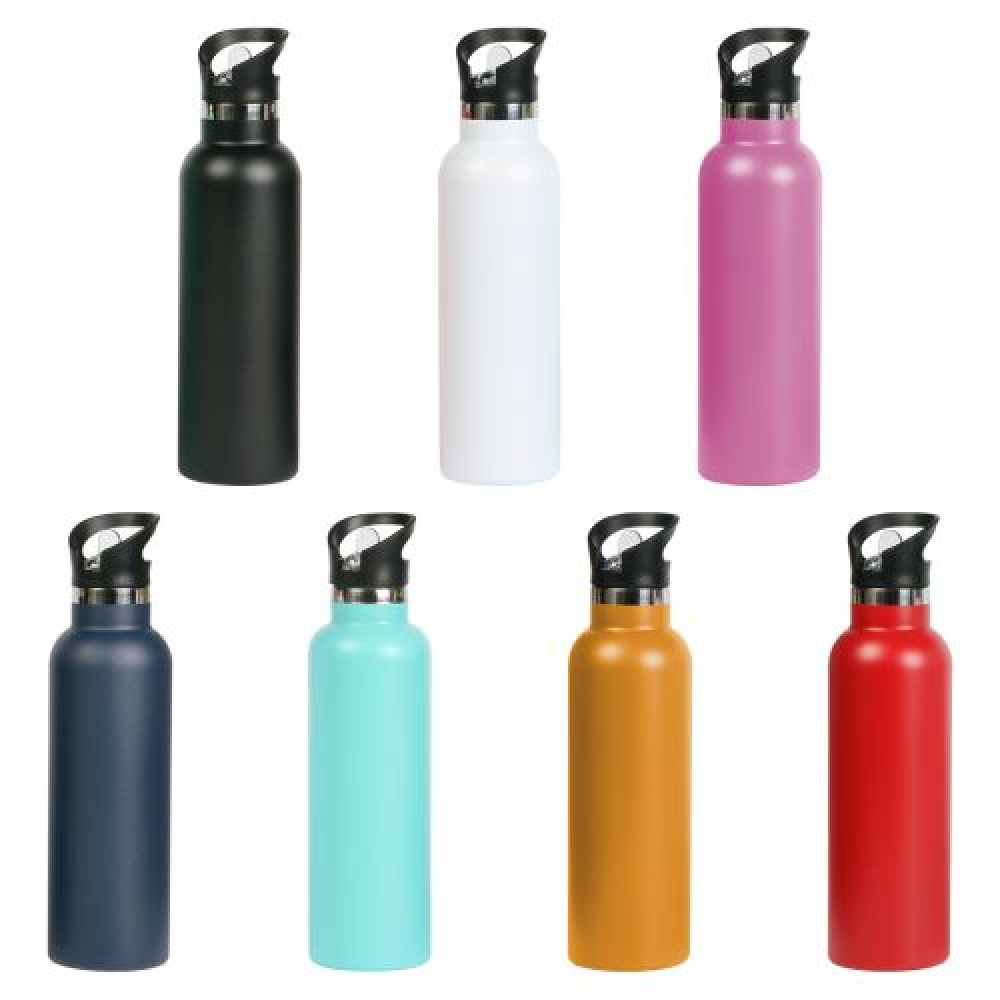 TERMO DOBLE PARED ACERO INOXIDABLE CON ASA Y TAPA DESLIZABLE CON OPCION PARA USAR POPOTE. CAPACIDAD 1200ML, INCLUYE POPOTE imagen
