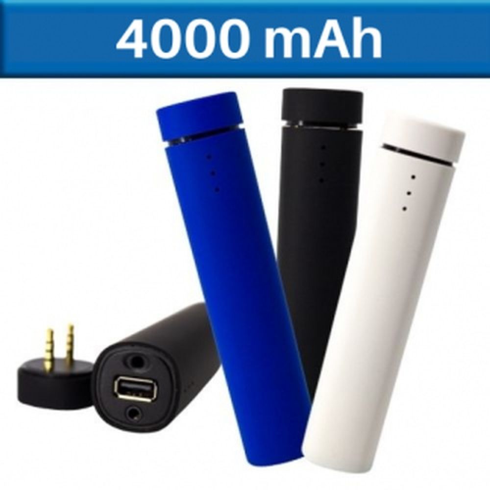 POWER BANK SOUND CON BOCINA CAPACIDAD 4,000 mAh INCLUYE CABLE CON 5 ADAPTADORES Y CABLE AUXILIAR imagen