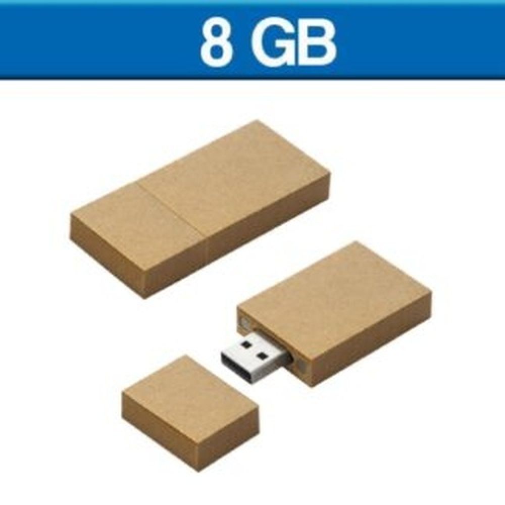 USB ECOLOGICA CARTON 8GB imagen