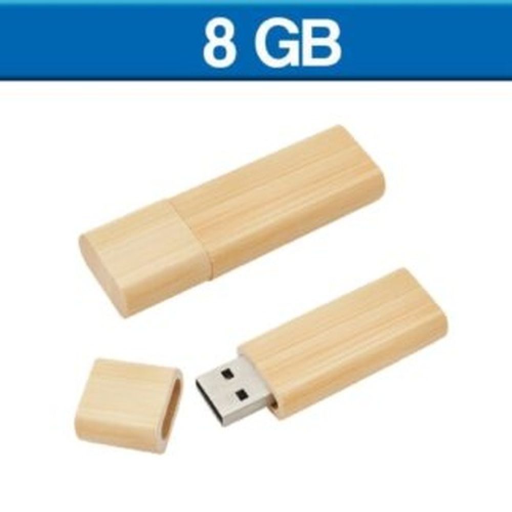 USB ECOLOGICA BAMBOO DE 8GB imagen