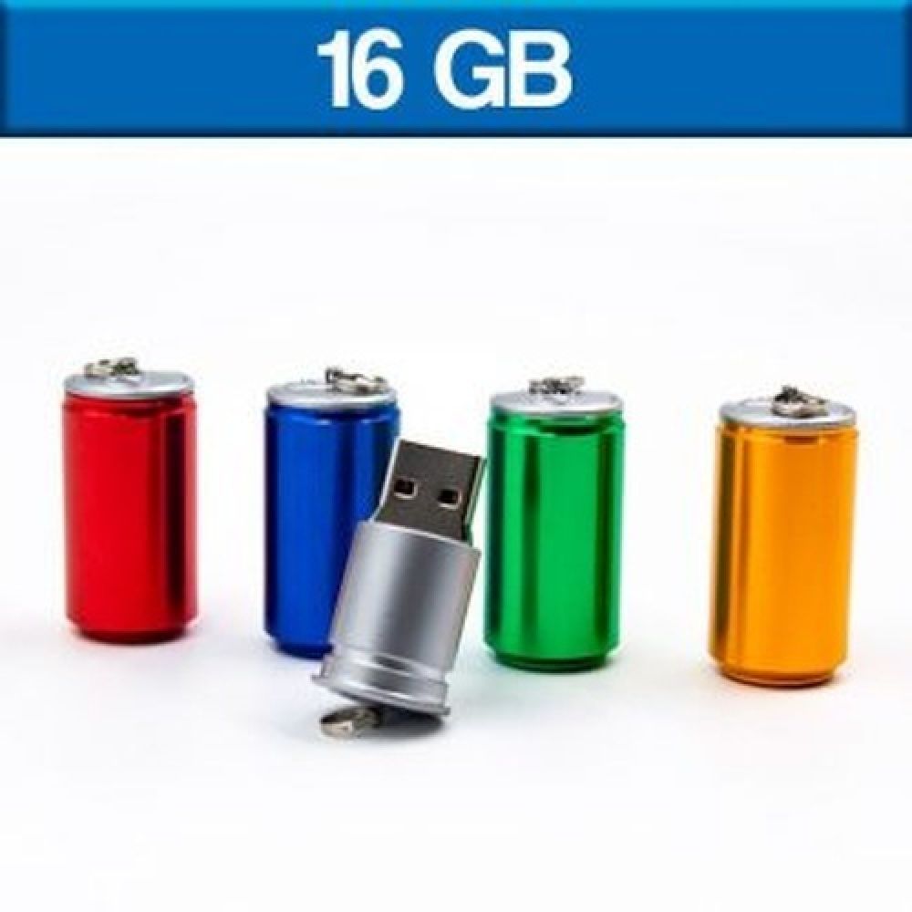 USB Bote lata 16 GB imagen