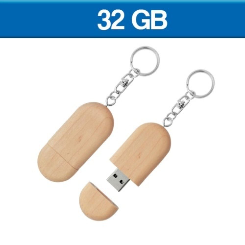 MEMORIA USB  32GB MADERA imagen