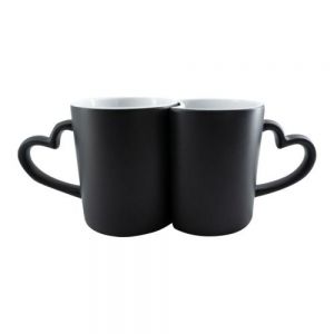 TAZA PAREJA MAGICA NEGRO