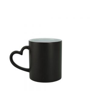 TAZA CON ASA 11OZ MAGICA NEGRO