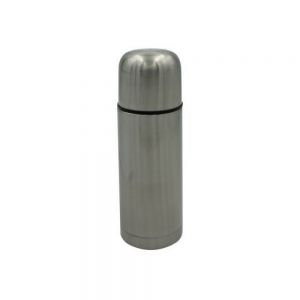 TERMO TIPO BALA CLASICO 350ML PLATA