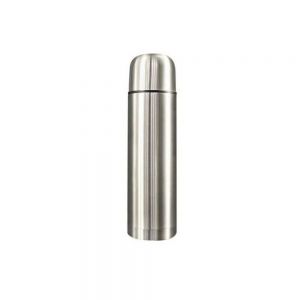 TERMO TIPO BALA CLASICO 750ML PLATA