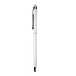 BOLIGRAFO SLIM TOUCH ALUMINIO BM3 BLANCO
