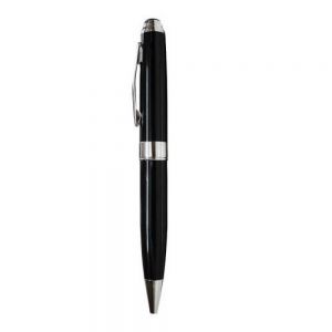 BOLIGRAFO ACERO CON CAJITA BM5 NEGRO