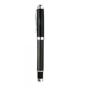 BOLIGRAFO ROLLER FIBRA DE CARBONO CON NEGRO