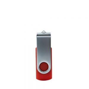 MEMORIA USB GIRATORIA 16GB ROJO