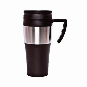 Termo de acero inoxidable y plástico con capacidad de 400ml, Mod. Ottawa