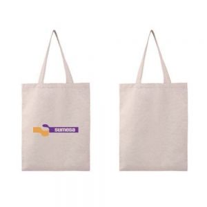 BOLSA (ALGODÓN) HIPSTER    Bolsa 100% de algodón con asa. Peso máximo de carga 10 kgs.
