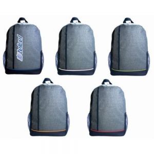 MOCHILA BACKPACK CON DOS COMPARTIMENTOS OXFORD   Mochila tipo backpack con 2 compartimentos y correas ajustables. Cuenta con 2 bolsillos de malla laterales, asa superior y respaldo acolchado.