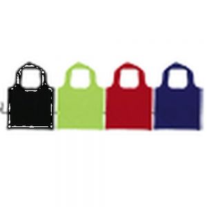 BOLSA PLEGABLE ZEST   Bolsa plegable en forma de corazón, con cordón ajustable.