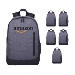 MOCHILA PORTA LAPTOP   Mochila con compartimento interior para laptop, parte inferior de material repelente al agua, bolsillo exterior, malla lateral. Correas ajustables y acolchadas. Asa superior. (El tirador de cierre modelo A2712 se vende por separado del color de su elección. Este producto requiere 3 tiradores.)