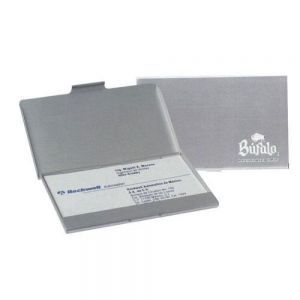 Tarjetero de aluminio